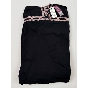 Adore Me‎ Women's Eloisa Tank Top & Pants Pajama Set XL Black New With Tags